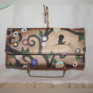 NEW Travel Jewelry Case Gold w/purple velvet for St. Jude’s